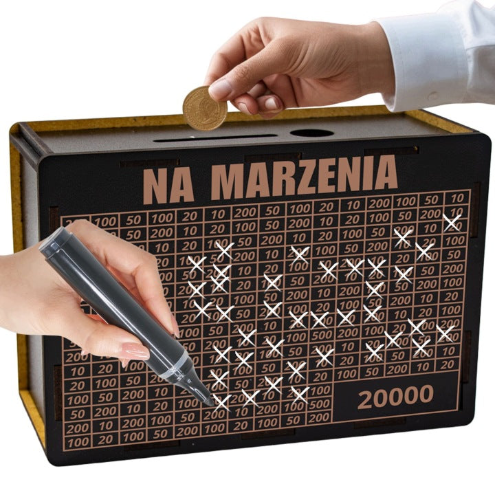 Drewniana skarbonka Na Marzenia – 20 000 zł
