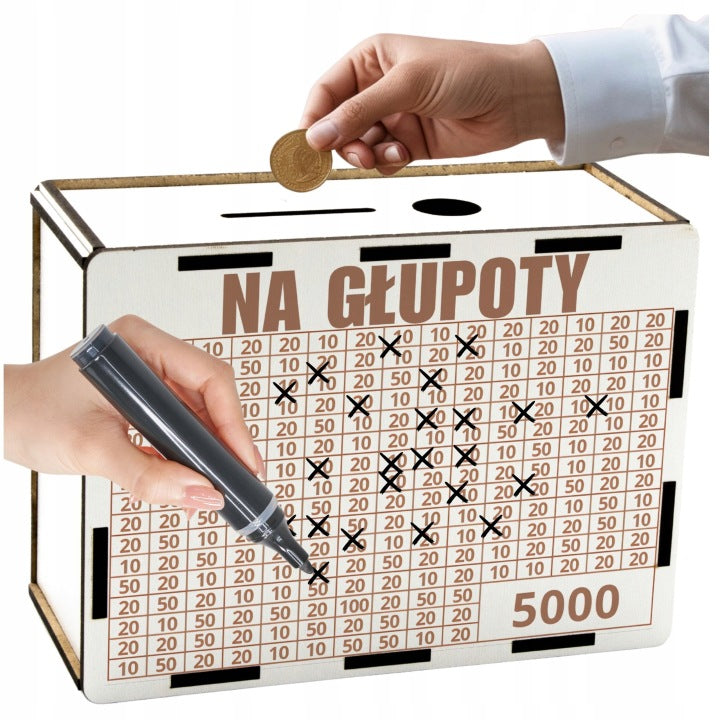 Skarbonka Na Głupoty – 5 000 zł