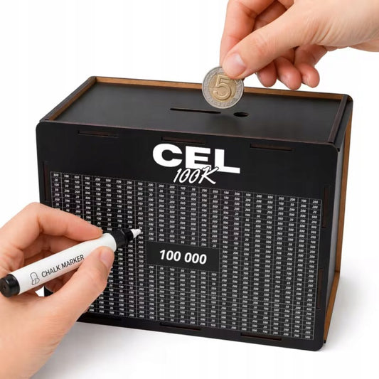 Skarbonka XL Cel 100K – 100 000 zł
