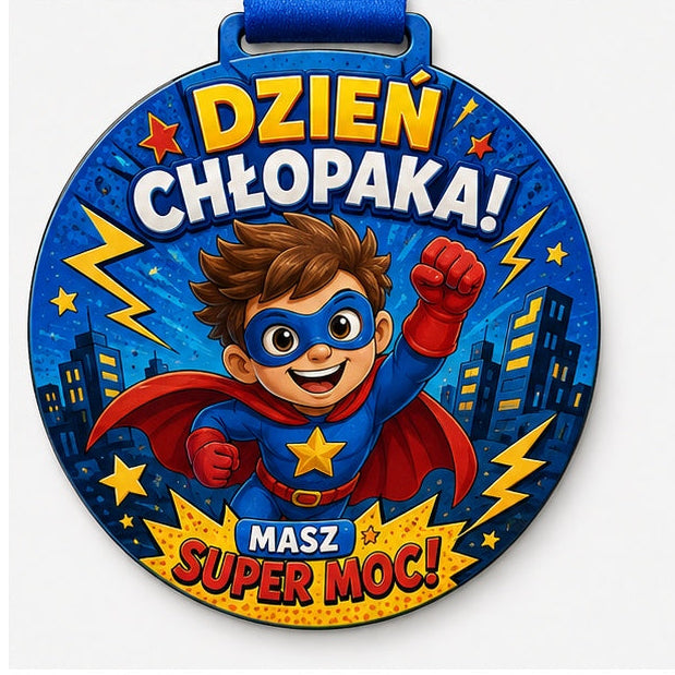 Medal HDF na Dzień Chłopaka - wzór Bohater