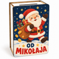 Zimowa skarbonka dla dzieci – wzór Święty Mikołaj „Od Mikołaja”